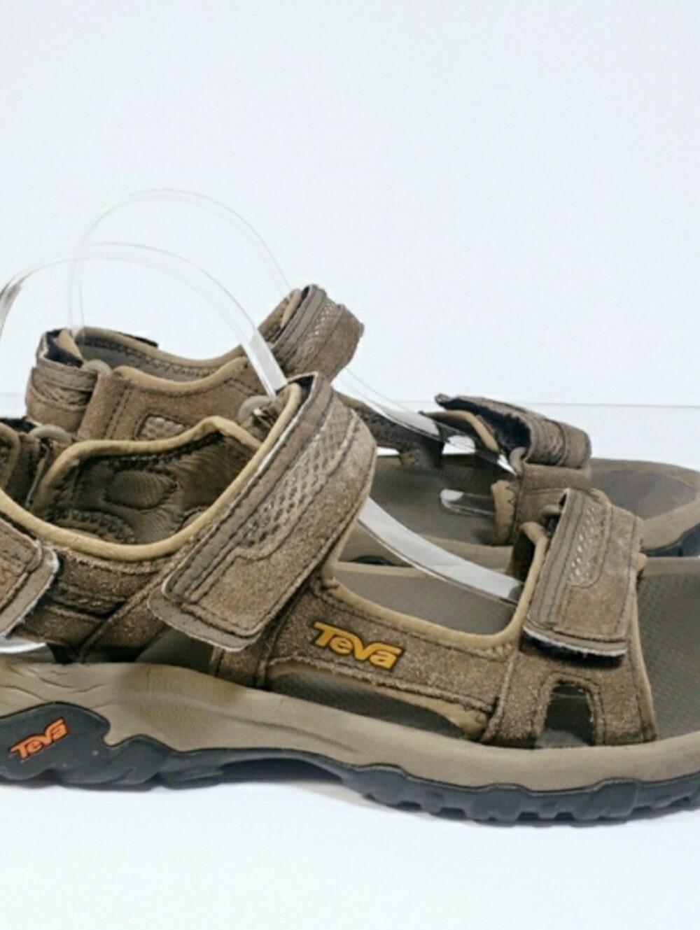 Teva Via III Leather Performance Trail Hiking Sports Sandals